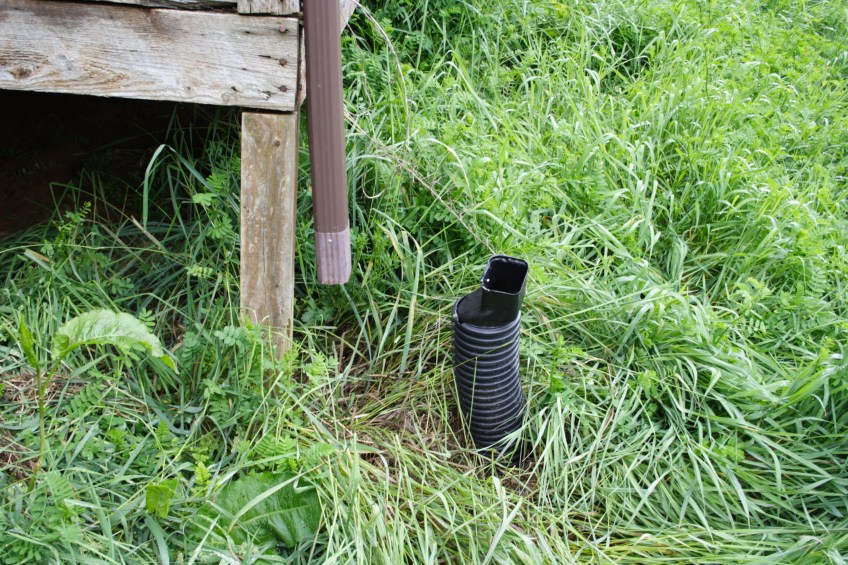 Drain pipes disconnecting