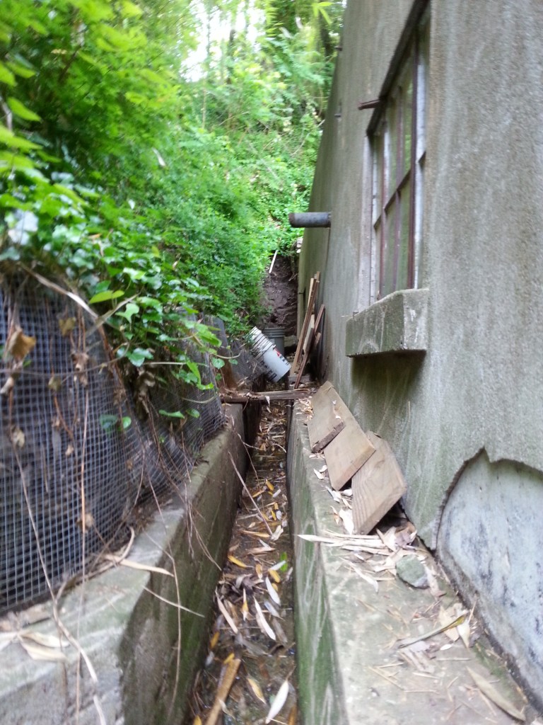 Failing Modified Slope